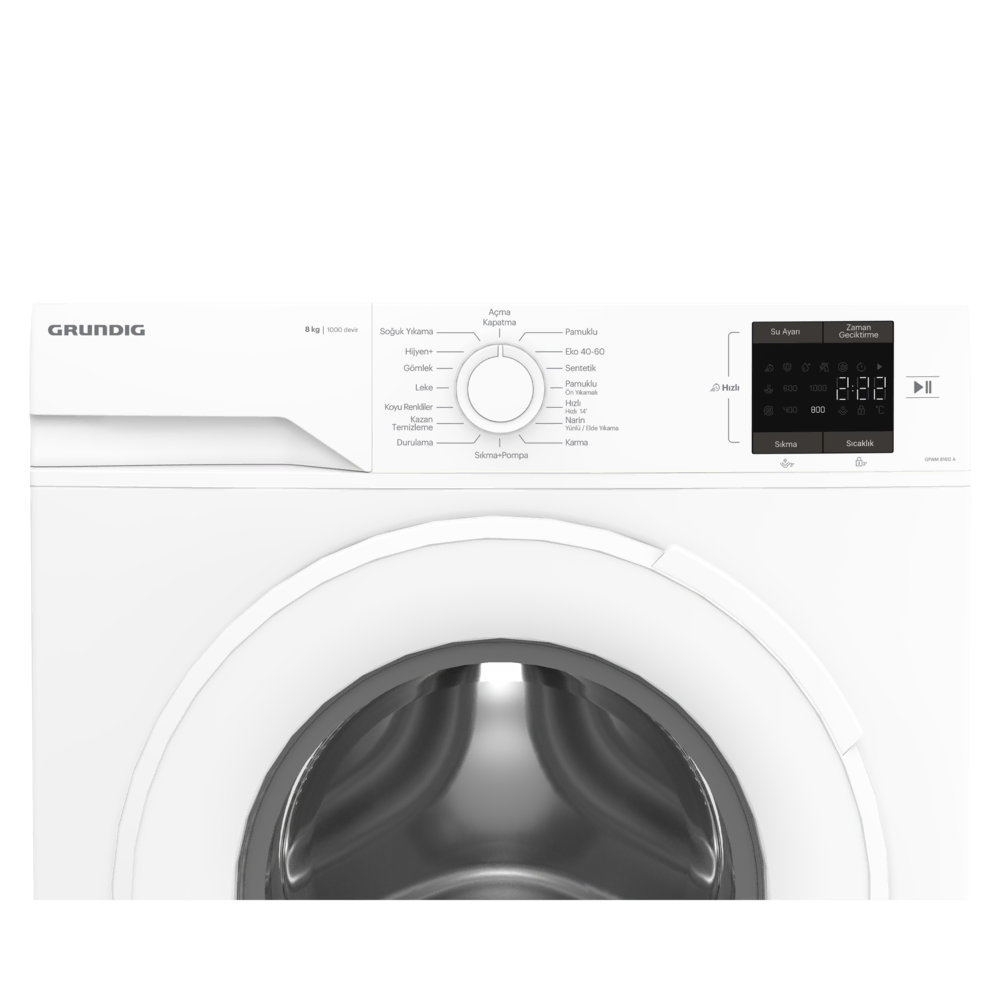 GPWM 81612 A Çamaşır Makinesi