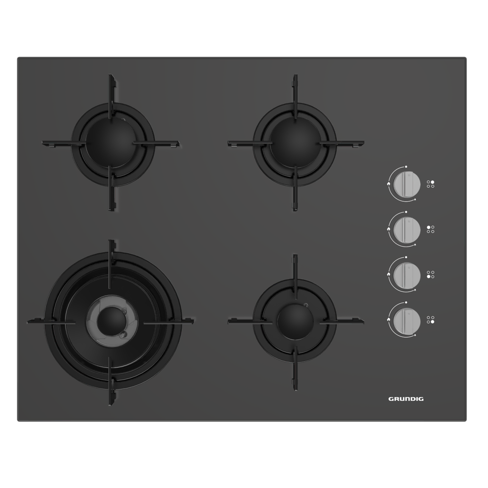 GIGL 622410 GR Gazlı Cam Tablalı Ocak