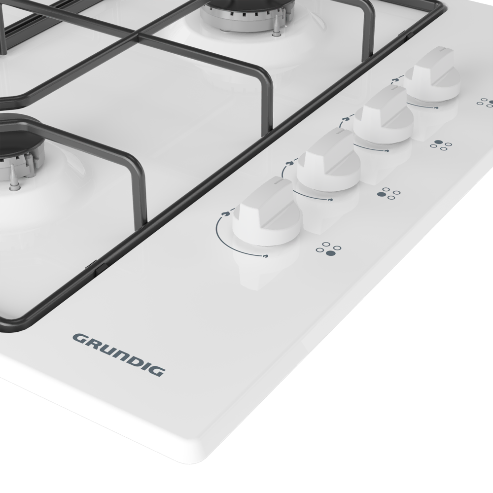 GIGR 612403 W Gazlı Cam Tablalı Ocak