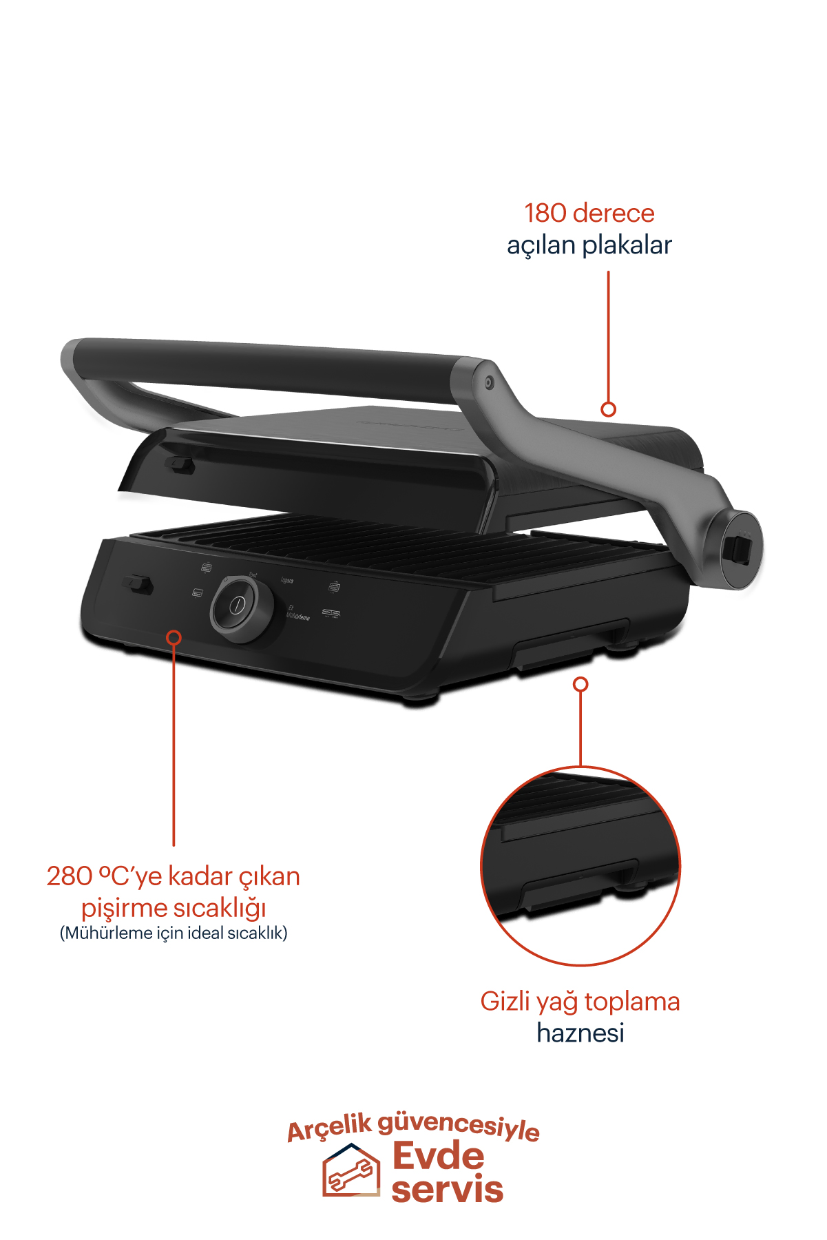 CG 8040 Tost Makinesi