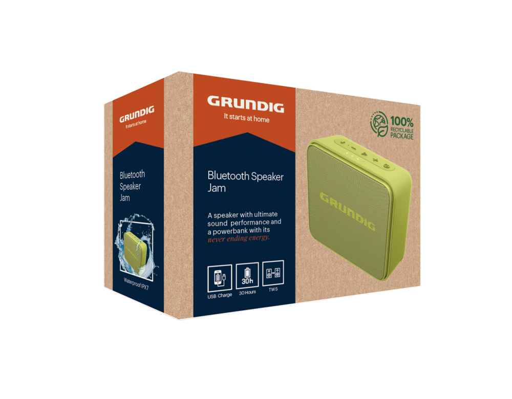 Jam BT Hoparlör Lime Bluetooth Hoparlörler