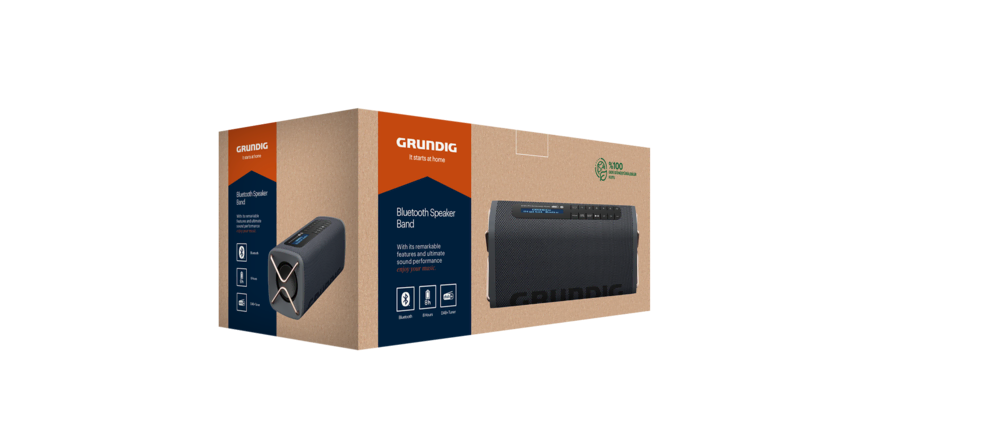 Band BT Hoparlör Siyah Bluetooth Hoparlörler